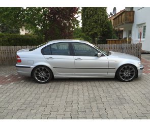 Eibach Tieferlegungsfedern Sportline für BMW 318d Typ E46 (Limousine) Achslast hinten mit Anhängerbetrieb bis max. 1250kg